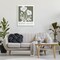 Stupell Industries Olive Green Floral Gallery Canvas By Lettered and Lined